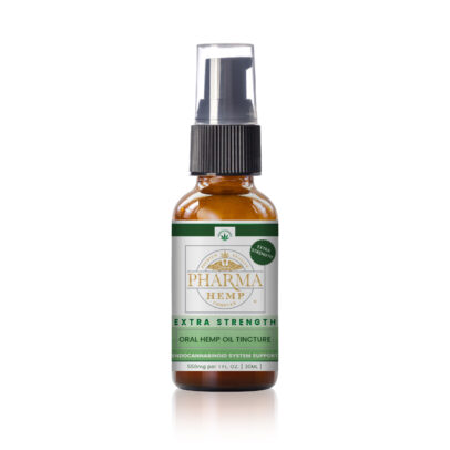 1oz 550mg CBD Oil Tincture - Extra Strength