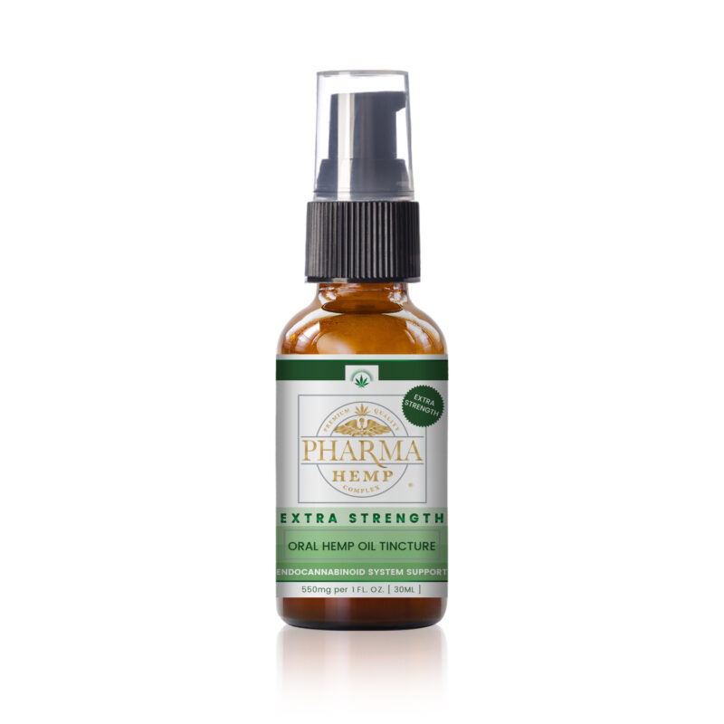 1oz 550mg CBD Oil Tincture - Extra Strength