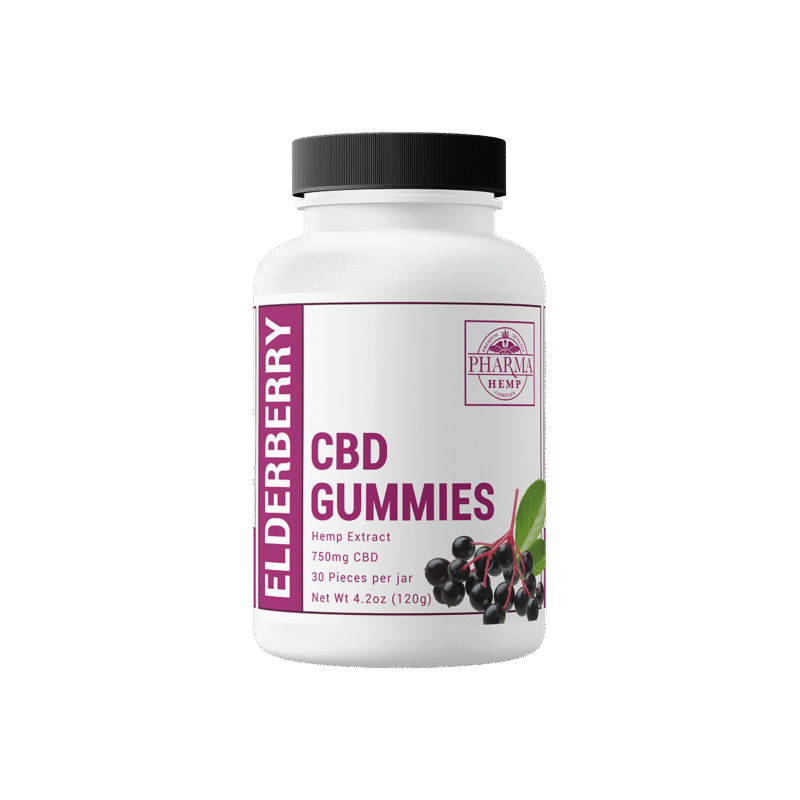 25 MG CBD Elderberry Gummies