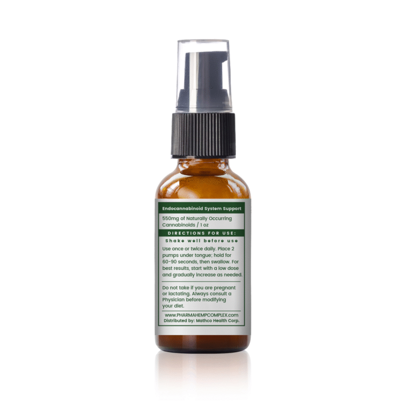 1oz 550mg CBD Oil Tincture - Extra Strength - Image 4