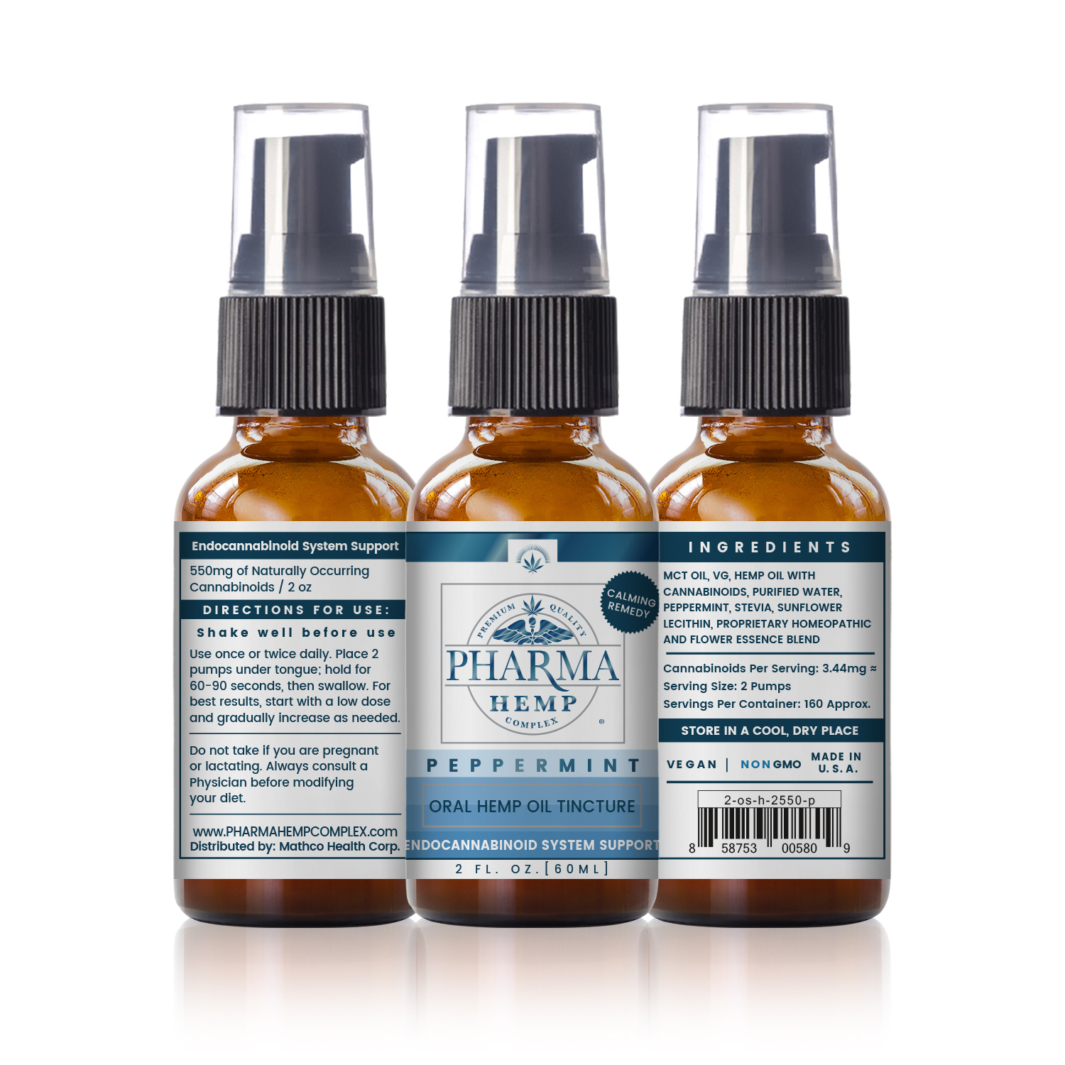 2oz 550mg CBD Oil Tincture - Image 4