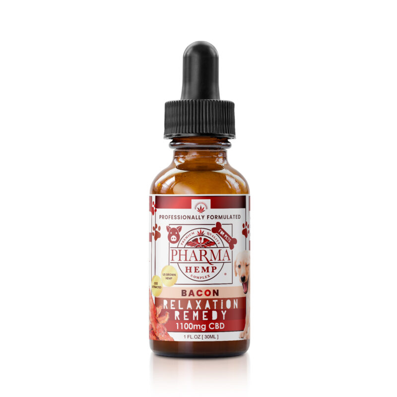 Bacon Flavor CBD Tincture for Pets 120-1100mgs