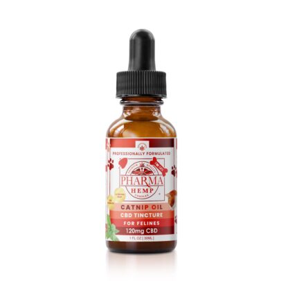 Catnip Oil CBD Tincture for Pets 120mgs - Holistic Formula