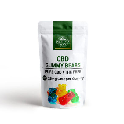 CBD Bear Gummies 25 MG CBD Each 10ct