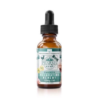 Chicken Flavor CBD Tincture for Pets 120-1100mgs