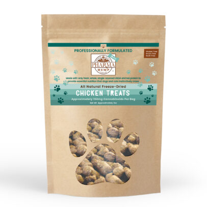 Pharma Hemp Complex CBD Oil Freeze-Dried Chicken Pet Treats