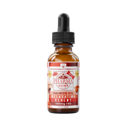 Salmon Oil CBD Tincture for Pets 120-1100mgs - Holistic Formula