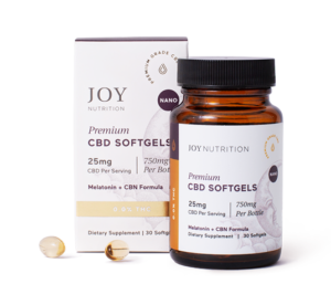 THC-Free CBD Sleep Softgels with CBN